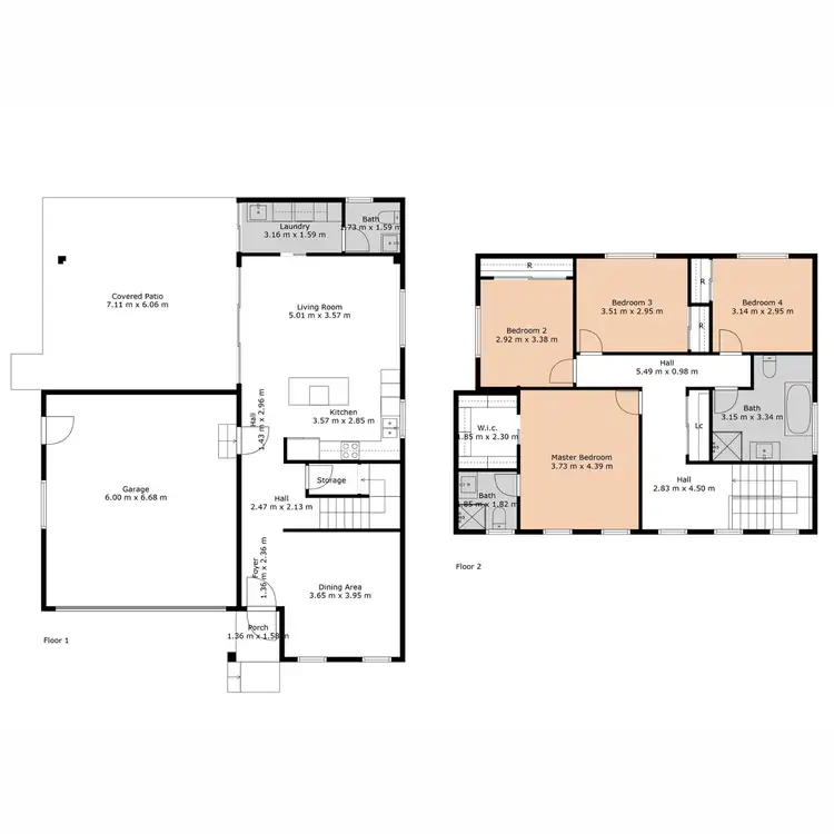 Floorplan of Homely house listing, 1 Headwater Place, Albion Park NSW 2527
