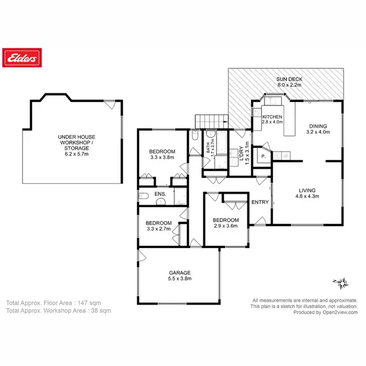 Floorplan of Homely house listing, 4 Donohoe Gardens, Kingston Beach TAS 7050