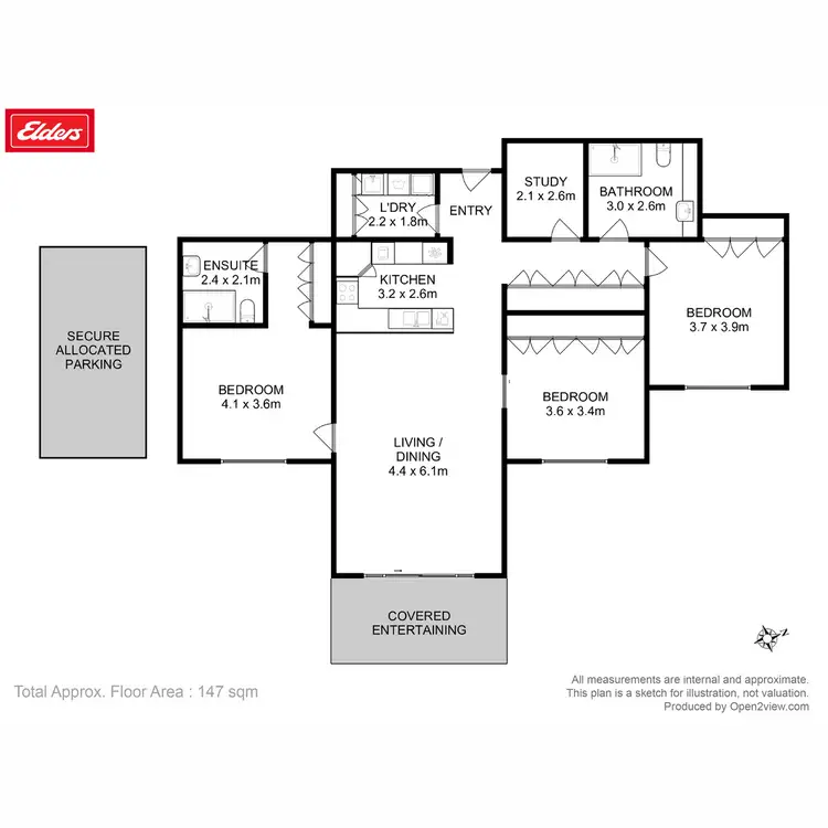 Floorplan of Homely retirement listing, 28/26 Channel Highway, Taroona TAS 7053