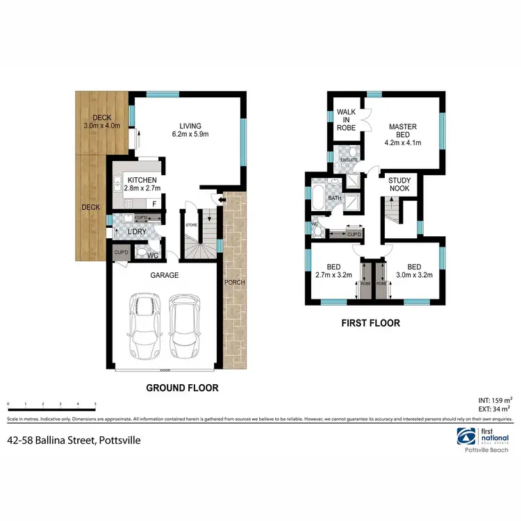 Floorplan of Homely townhouse listing, 31/42-58 Ballina Street, Pottsville NSW 2489
