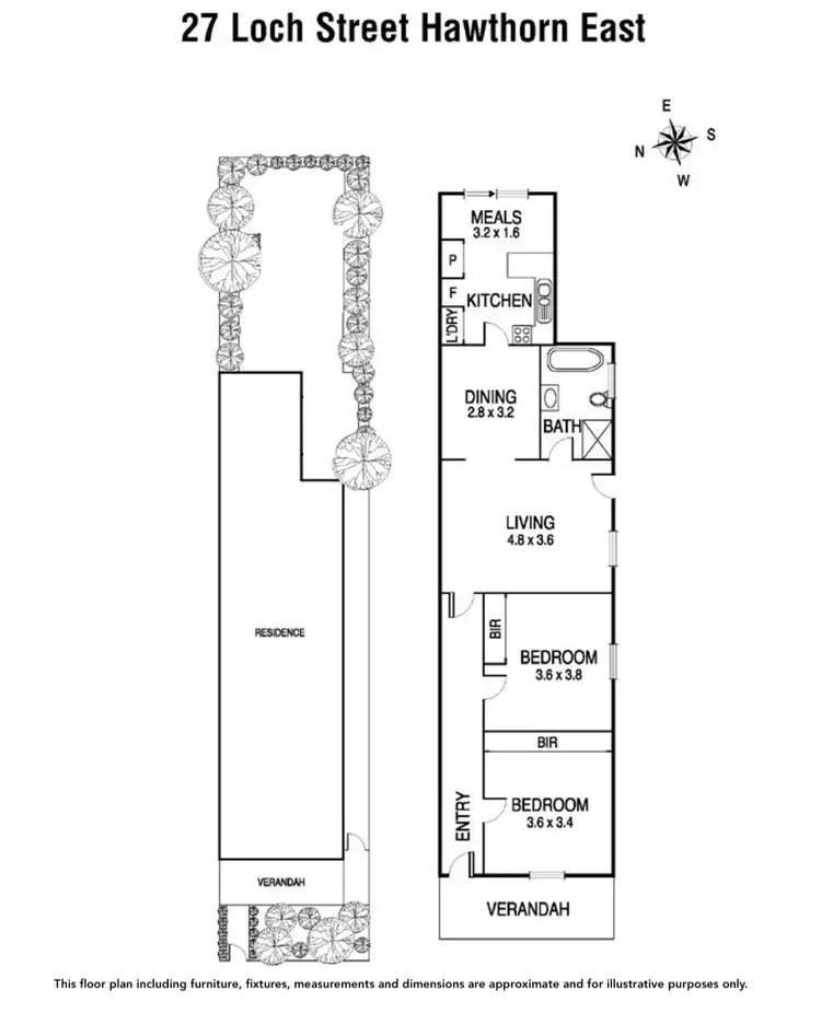 Floorplan of Homely house listing, 27 Loch Street, Hawthorn East VIC 3123
