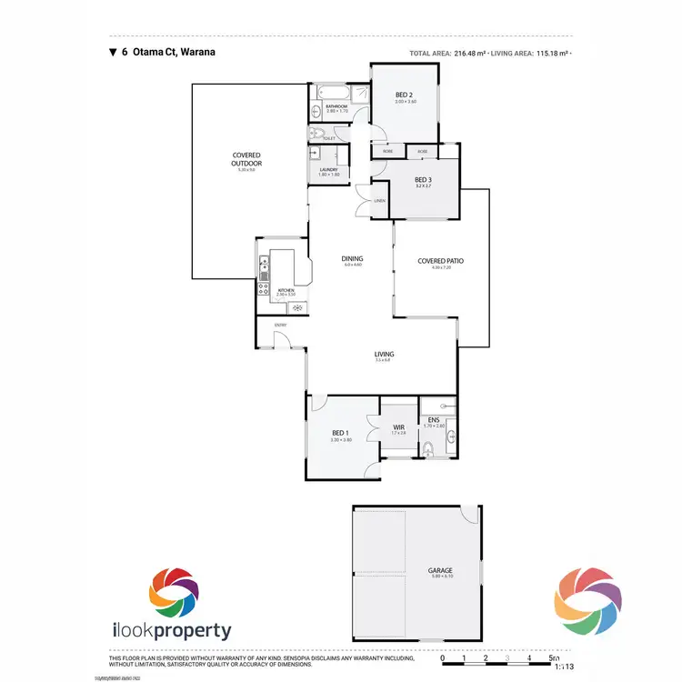 Floorplan of Homely house listing, 6 Otama Court, Warana QLD 4575