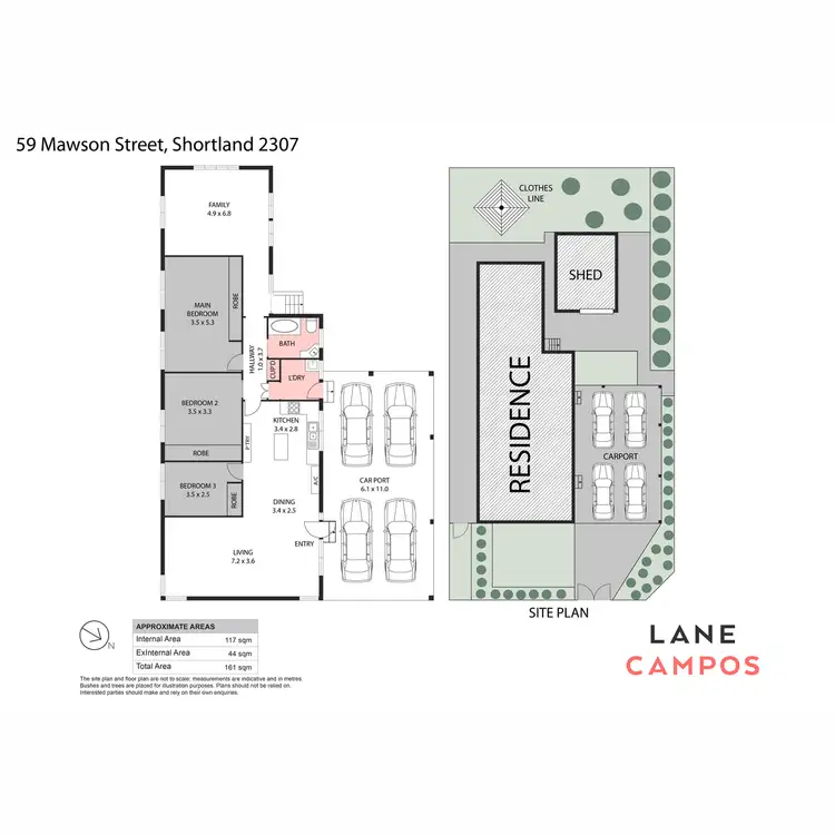 Floorplan of Homely house listing, 59 Mawson Street, Shortland NSW 2307
