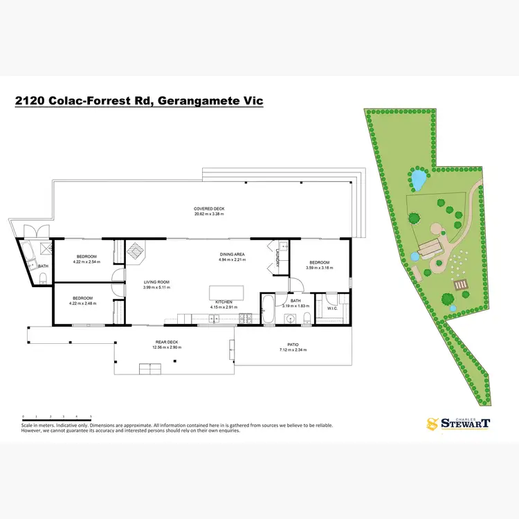 Floorplan of Homely rural property listing, 2120 Colac-Forrest Road, Gerangamete VIC 3249