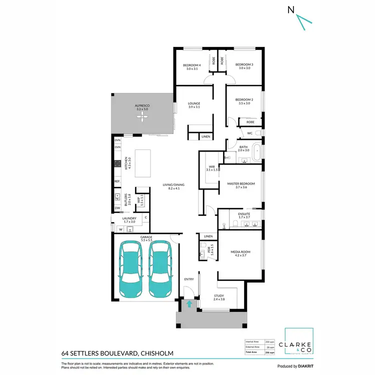 Floorplan of Homely house listing, 64 Settlers Boulevard, Chisholm NSW 2322