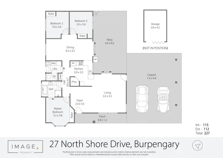 Floorplan of Homely house listing, 27 North Shore Drive, Burpengary QLD 4505