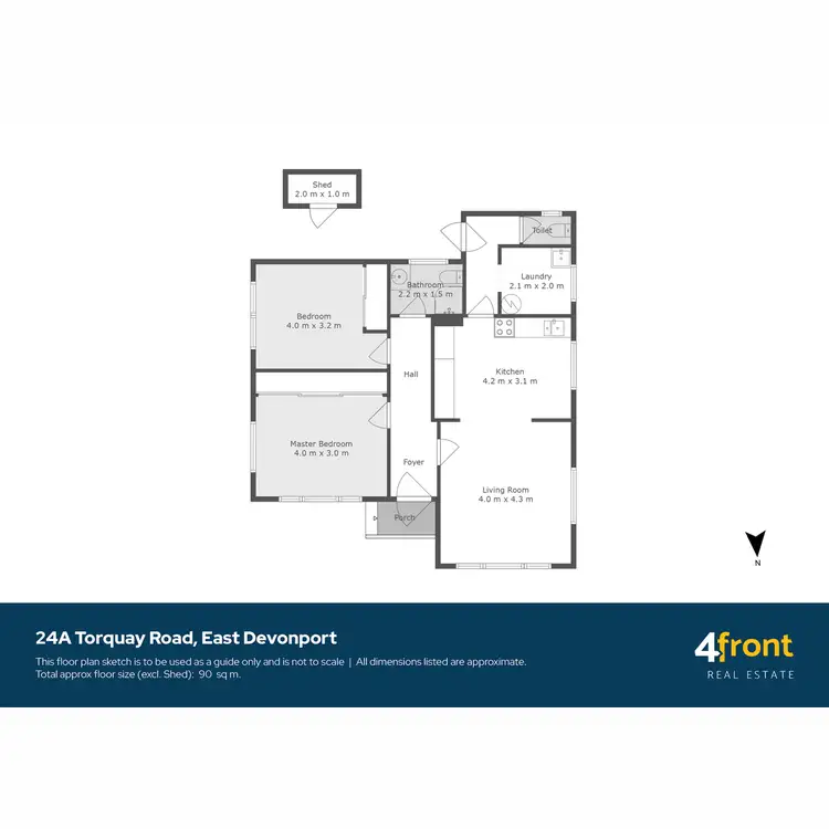 Floorplan of Homely house listing, 24A Torquay Road, East Devonport TAS 7310