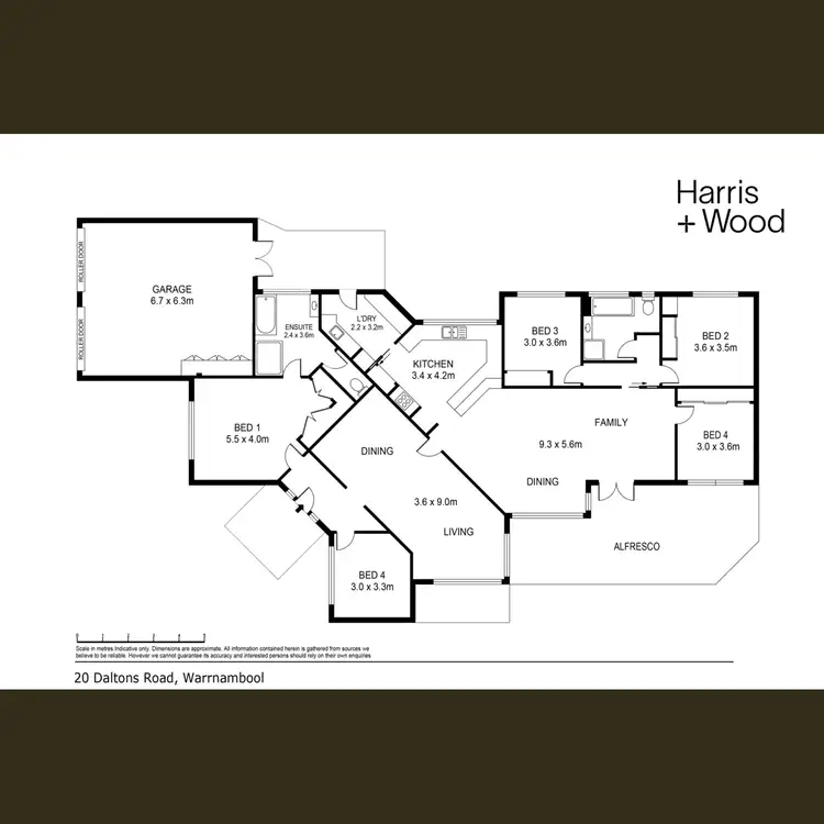 Floorplan of Homely house listing, 20 Daltons Road, Warrnambool VIC 3280