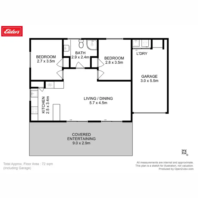 Floorplan of Homely house listing, 41 Imlay Street, Dunalley TAS 7177