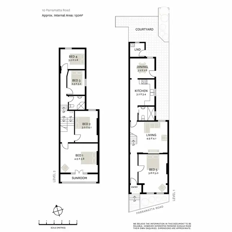 Floorplan of Homely terrace listing, 10 Parramatta Road, Forest Lodge NSW 2037