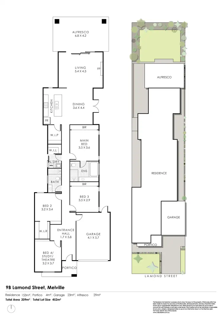 Floorplan of Homely house listing, 9B Lamond Street, Melville WA 6156