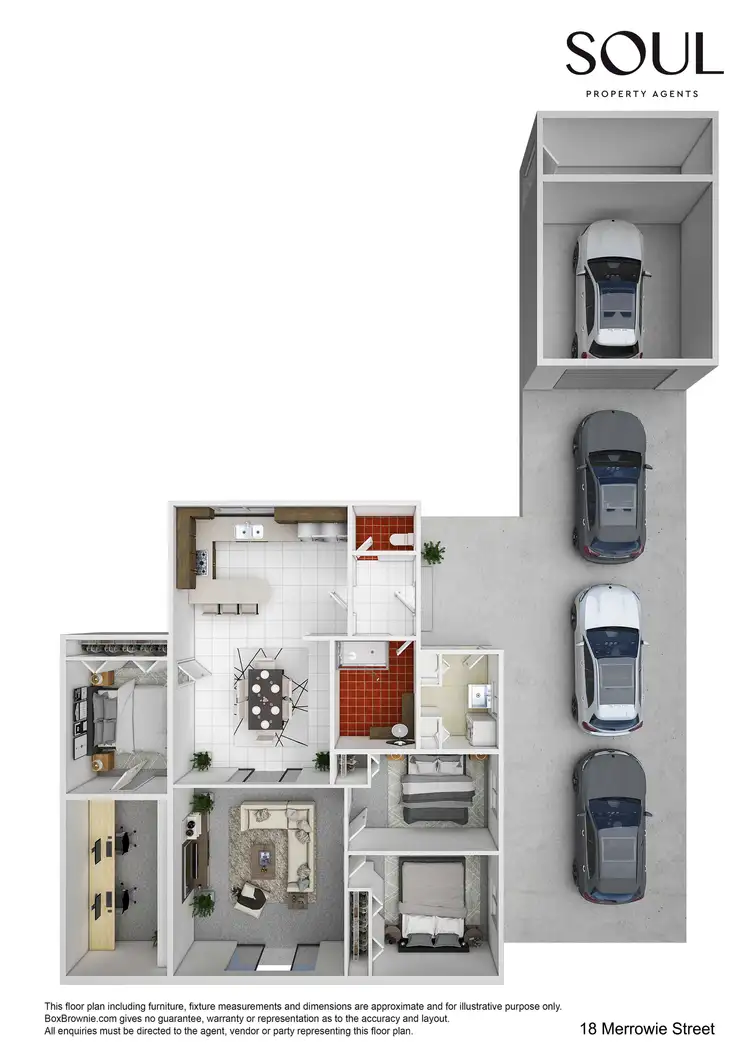 Floorplan of Homely house listing, 18 Merrowie Street, Griffith NSW 2680