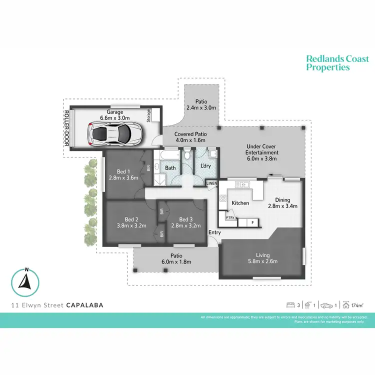Floorplan of Homely house listing, 11 Elwyn Street, Capalaba QLD 4157
