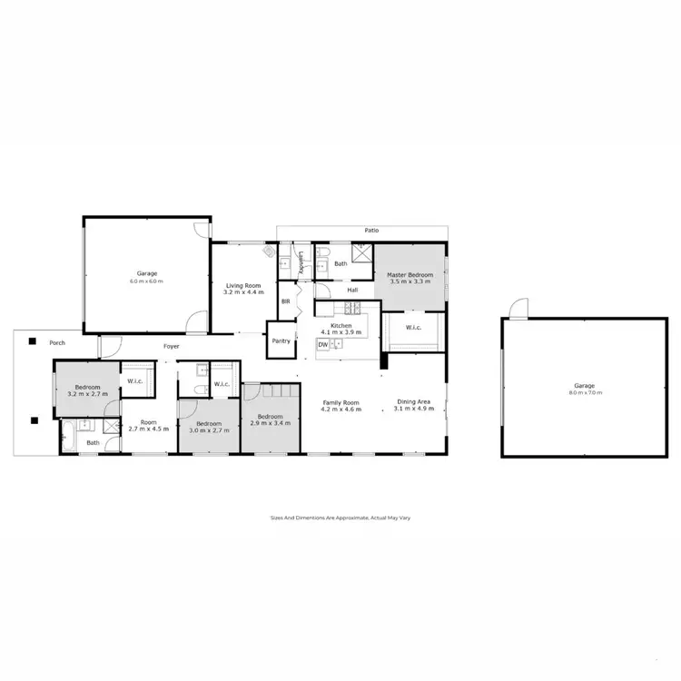Floorplan of Homely house listing, 41 Collins Drive, Suttontown SA 5291