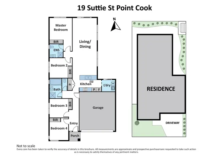 Floorplan of Homely house listing, 19 Suttie Street, Point Cook VIC 3030