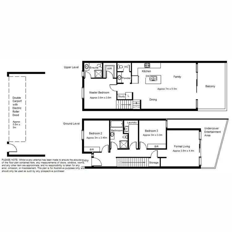 Floorplan of Homely townhouse listing, 5/12 Mathews Street, Port Augusta West SA 5700