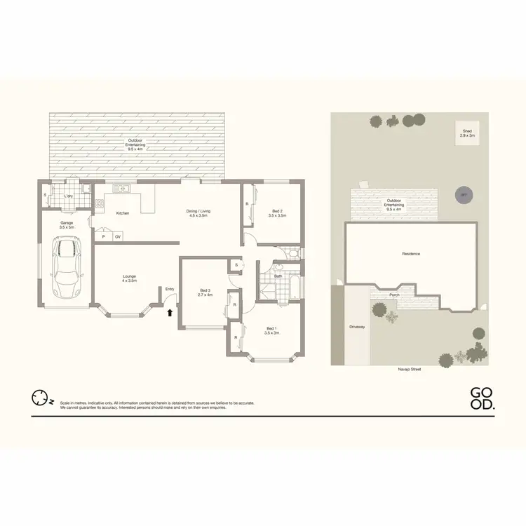 Floorplan of Homely house listing, 11 Navajo Street, Wilsonton QLD 4350