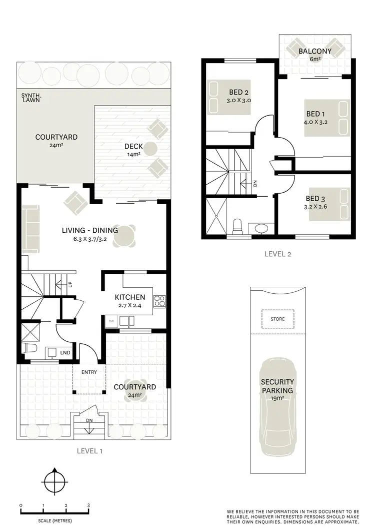 Floorplan of Homely townhouse listing, 142c Nelson Street, Annandale NSW 2038