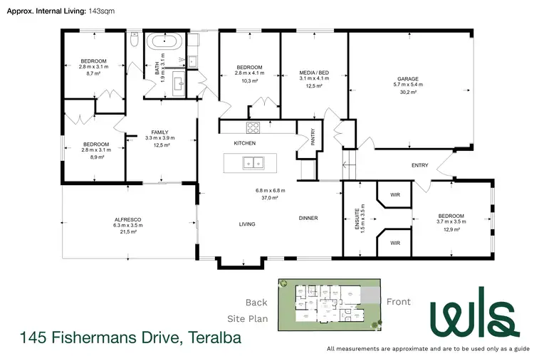 Floorplan of Homely house listing, 145 Fishermans Drive, Teralba NSW 2284
