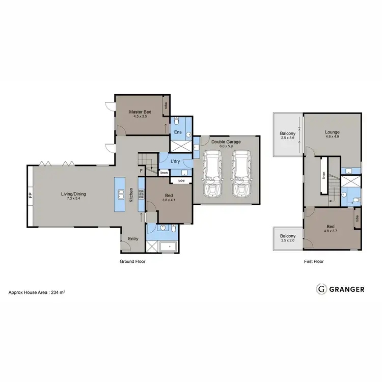 Floorplan of Homely townhouse listing, 1/3 Chunar Grove, Mccrae VIC 3938