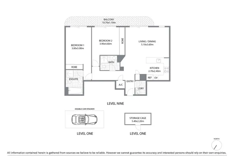 Floorplan of Homely apartment listing, 72/104 Miller Street, Pyrmont NSW 2009