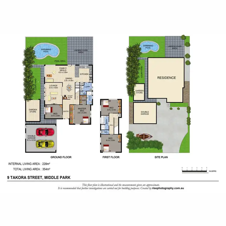 Floorplan of Homely house listing, 9 Takora Street, Middle Park QLD 4074
