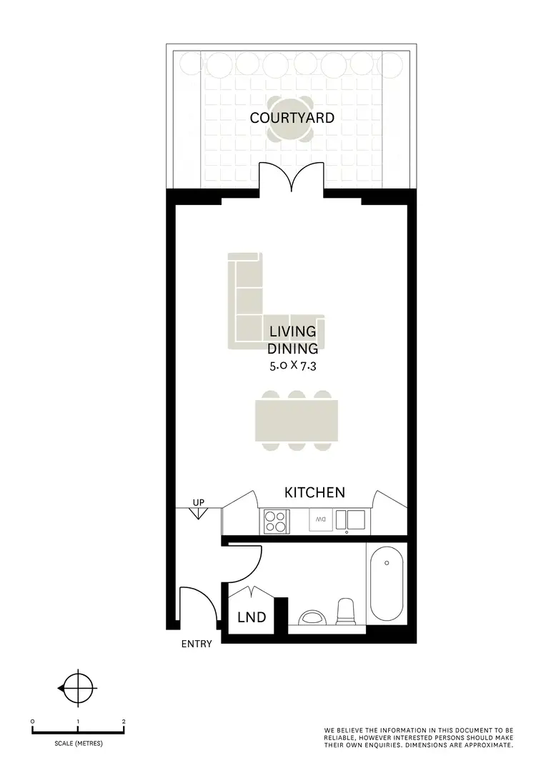 Floorplan of Homely studio listing, 5/82 Myrtle Street, Chippendale NSW 2008