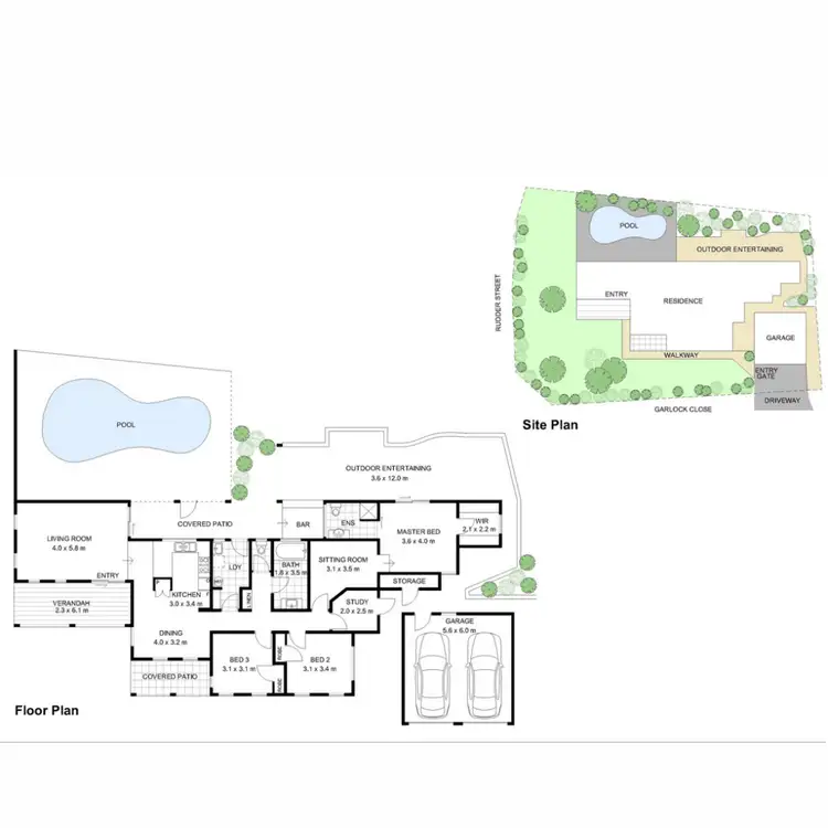 Floorplan of Homely house listing, 21 Rudder Street, Clifton Beach QLD 4879