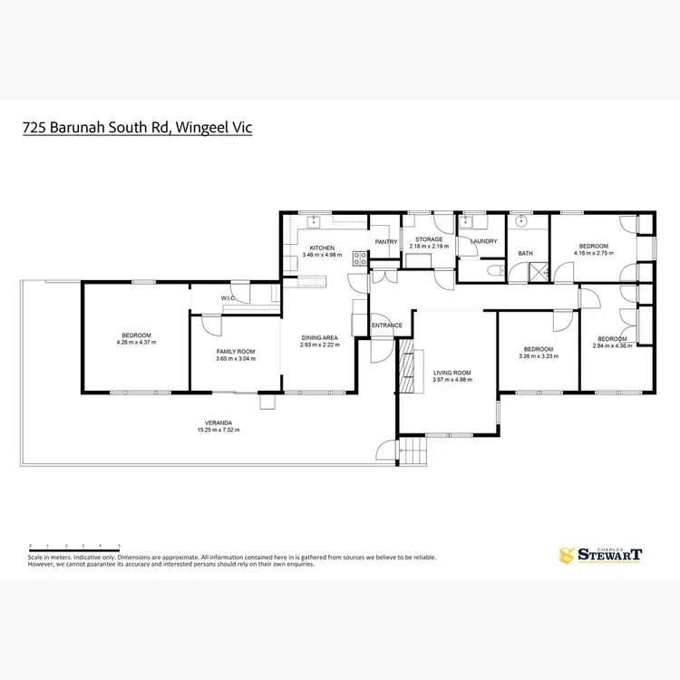 Floorplan of Homely rural property listing, 725 Barunah South Road, Wingeel VIC 3321