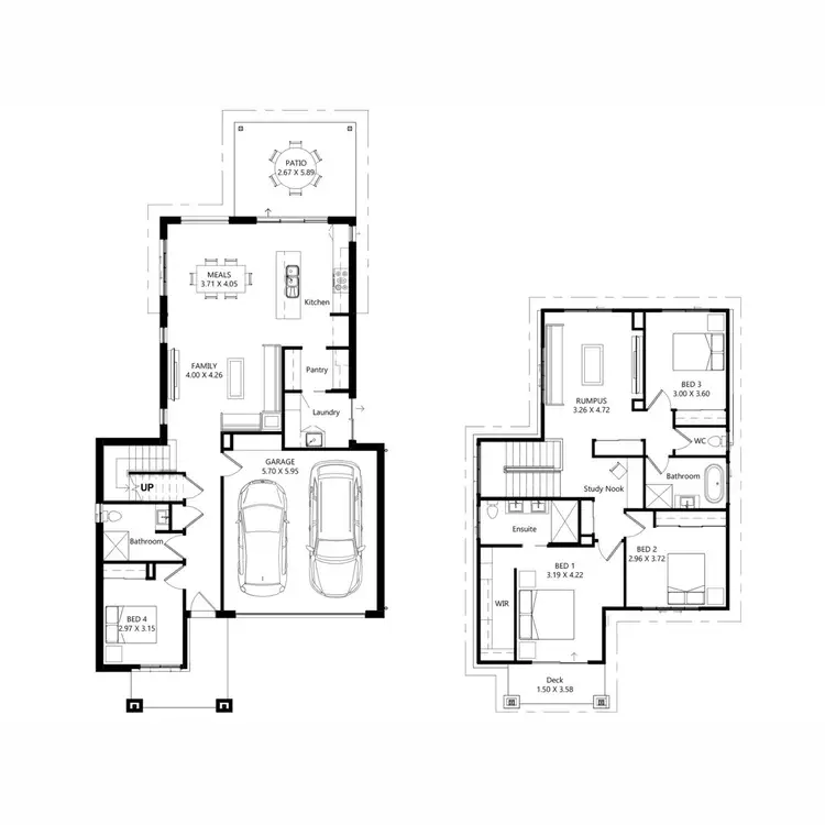 Floorplan of Homely house listing, Lot 10 Bayberry Lane, Ormiston QLD 4160