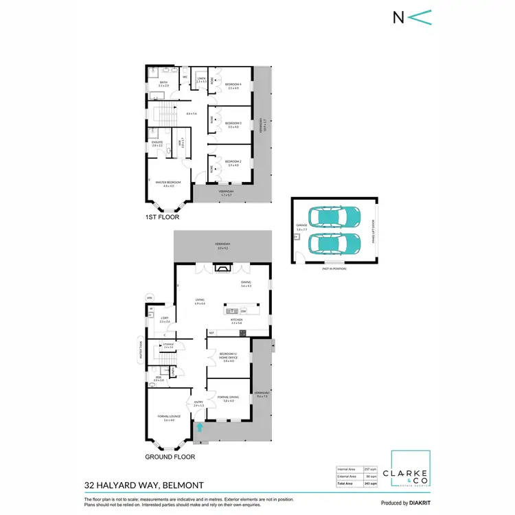 Floorplan of Homely house listing, 32 Halyard Way, Belmont NSW 2280