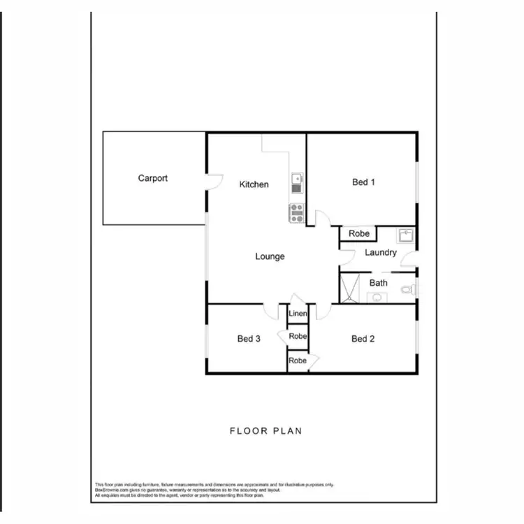 Floorplan of Homely unit listing, 10/24 Albert Street, Eagleby QLD 4207