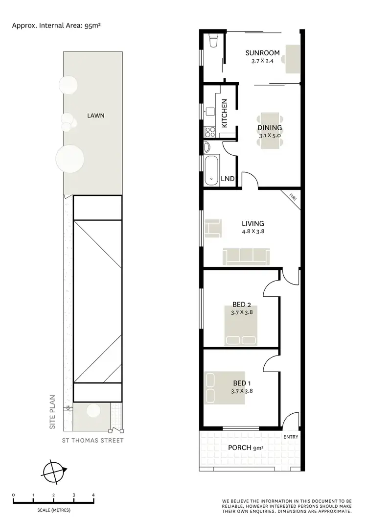 Floorplan of Homely house listing, 91 St Thomas Street, Clovelly NSW 2031