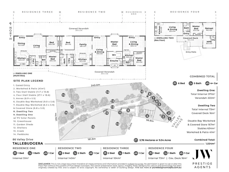 Floorplan of Homely rural property listing, 86 Valley Drive, Tallebudgera QLD 4228