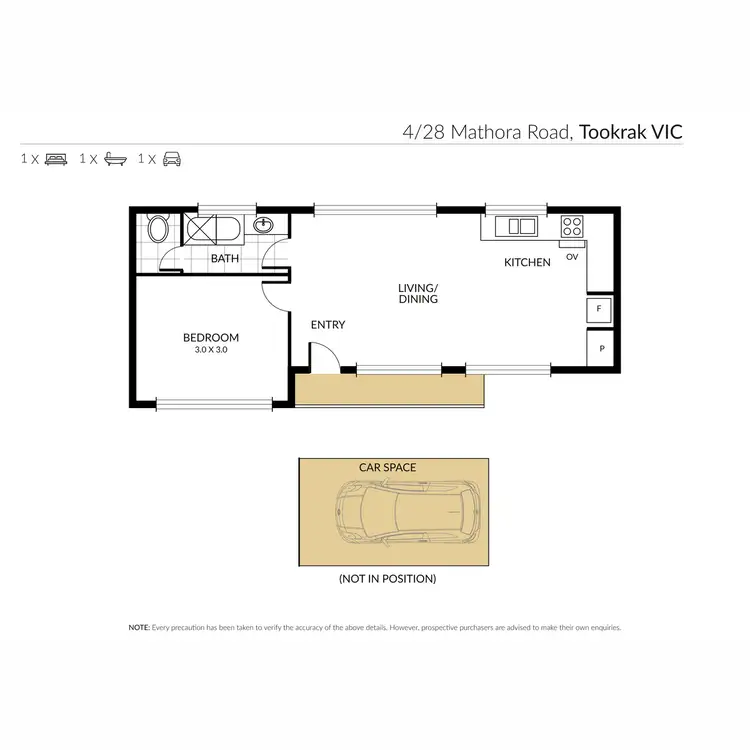 Floorplan of Homely apartment listing, 4/28 Mathoura Road, Toorak VIC 3142