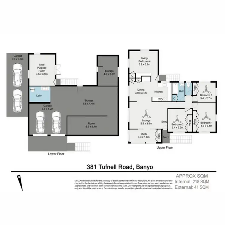 Floorplan of Homely house listing, 381 Tufnell Road, Banyo QLD 4014