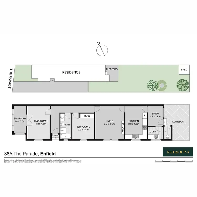 Floorplan of Homely house listing, 38a The Parade, Enfield NSW 2136