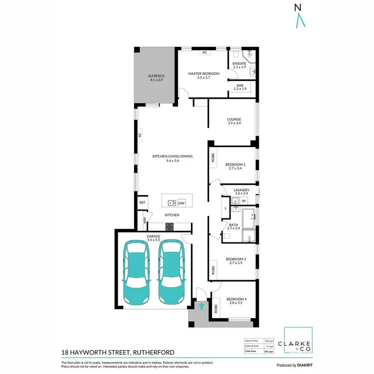 Floorplan of Homely house listing, 18 Hayworth Street, Rutherford NSW 2320