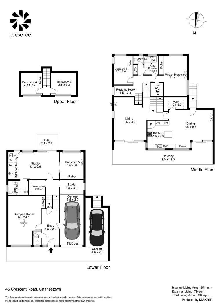 Floorplan of Homely house listing, 46 Crescent Road, Charlestown NSW 2290