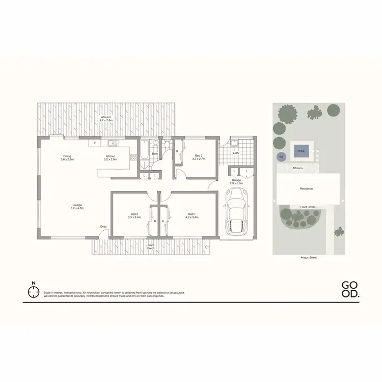 Floorplan of Homely house listing, 13 Angus Street, Rangeville QLD 4350