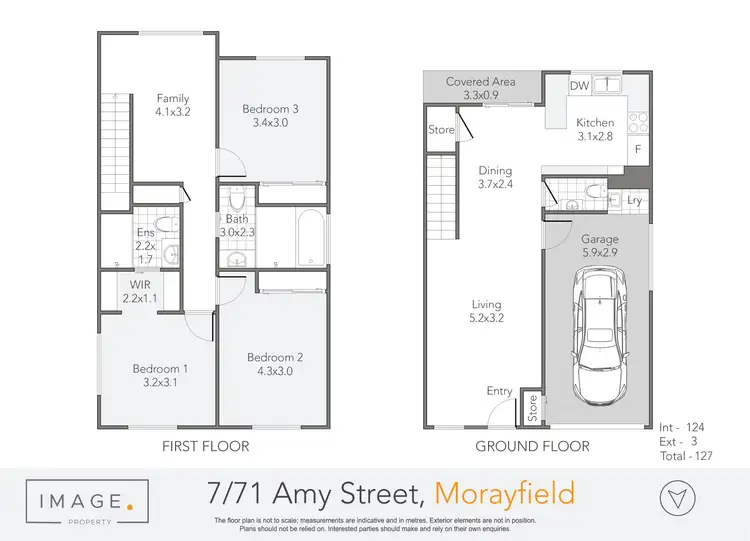 Floorplan of Homely townhouse listing, 7/71 Amy Street, Morayfield QLD 4506