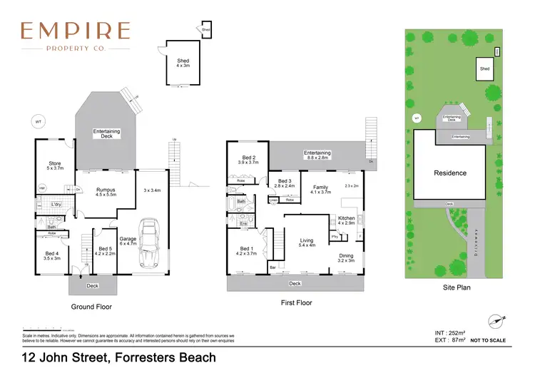Floorplan of Homely house listing, 12 John Street, Forresters Beach NSW 2260