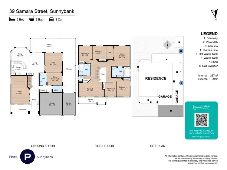 Floorplan of Homely house listing, 39 Samara Street, Sunnybank QLD 4109