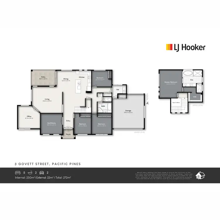 Floorplan of Homely house listing, 3 Govett Street, Pacific Pines QLD 4211