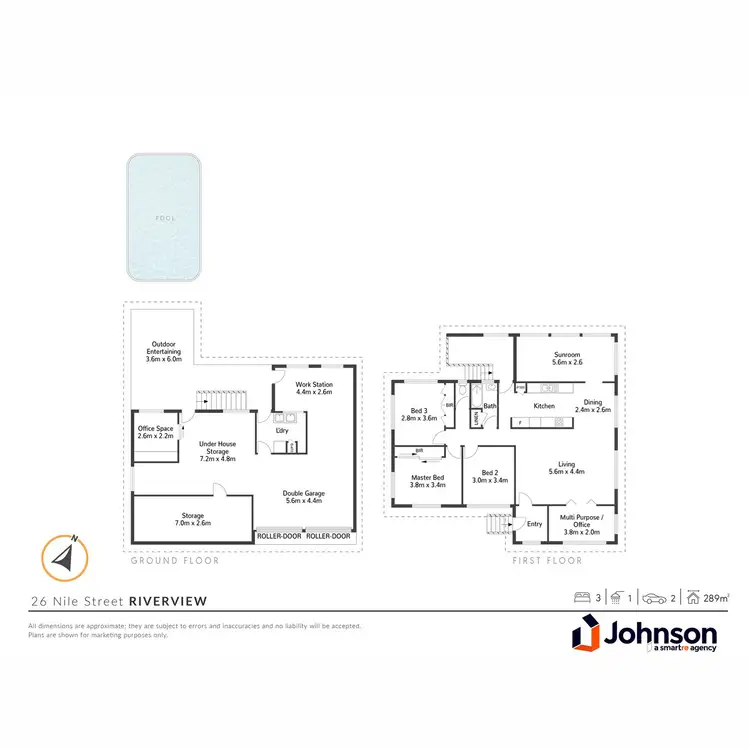 Floorplan of Homely house listing, 26 Nile Street, Riverview QLD 4303