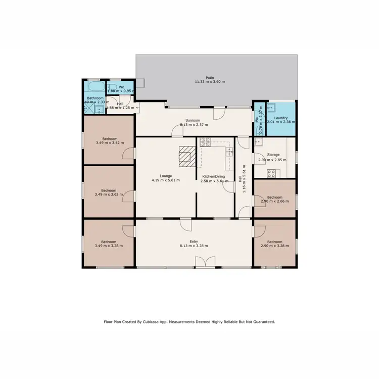 Floorplan of Homely house listing, 149 Barber Street, Gunnedah NSW 2380