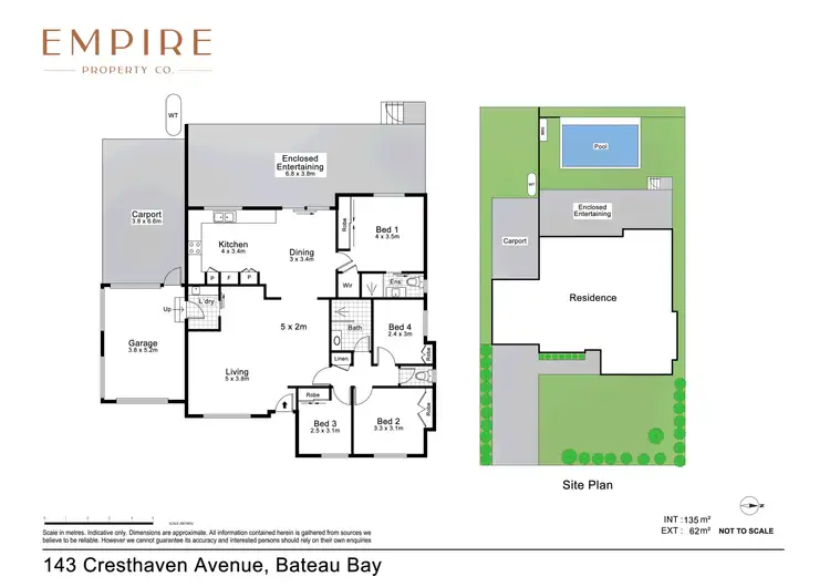 Floorplan of Homely house listing, 143 Cresthaven Avenue, Bateau Bay NSW 2261