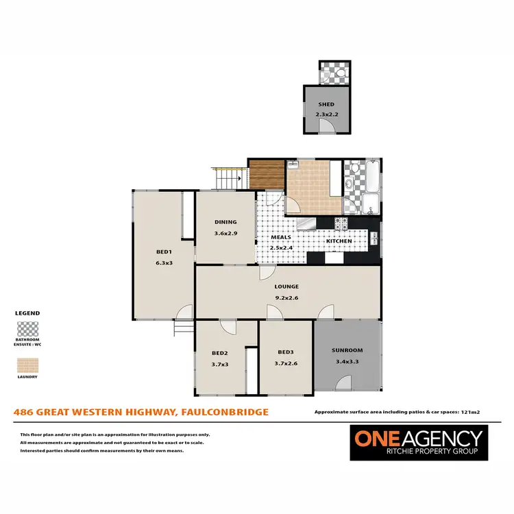 Floorplan of Homely house listing, 486 Great Western Highway, Faulconbridge NSW 2776