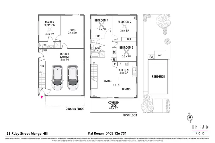 Floorplan of Homely house listing, 38 Ruby Street, Mango Hill QLD 4509