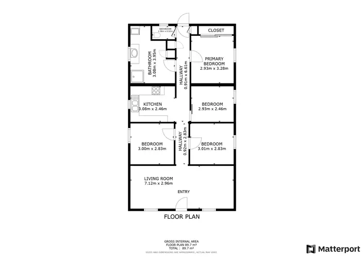 Floorplan of Homely house listing, 54 Maryborough Street, Bundaberg South QLD 4670